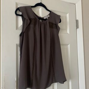 Olive Green LOFT Blouse